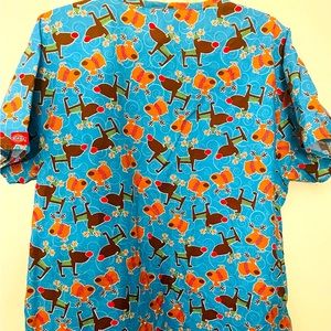 XL great condition woman scrub top